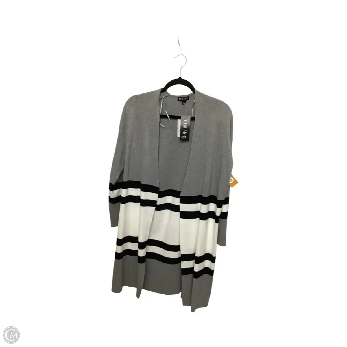Cardigan By Timing In Grey, Size: S