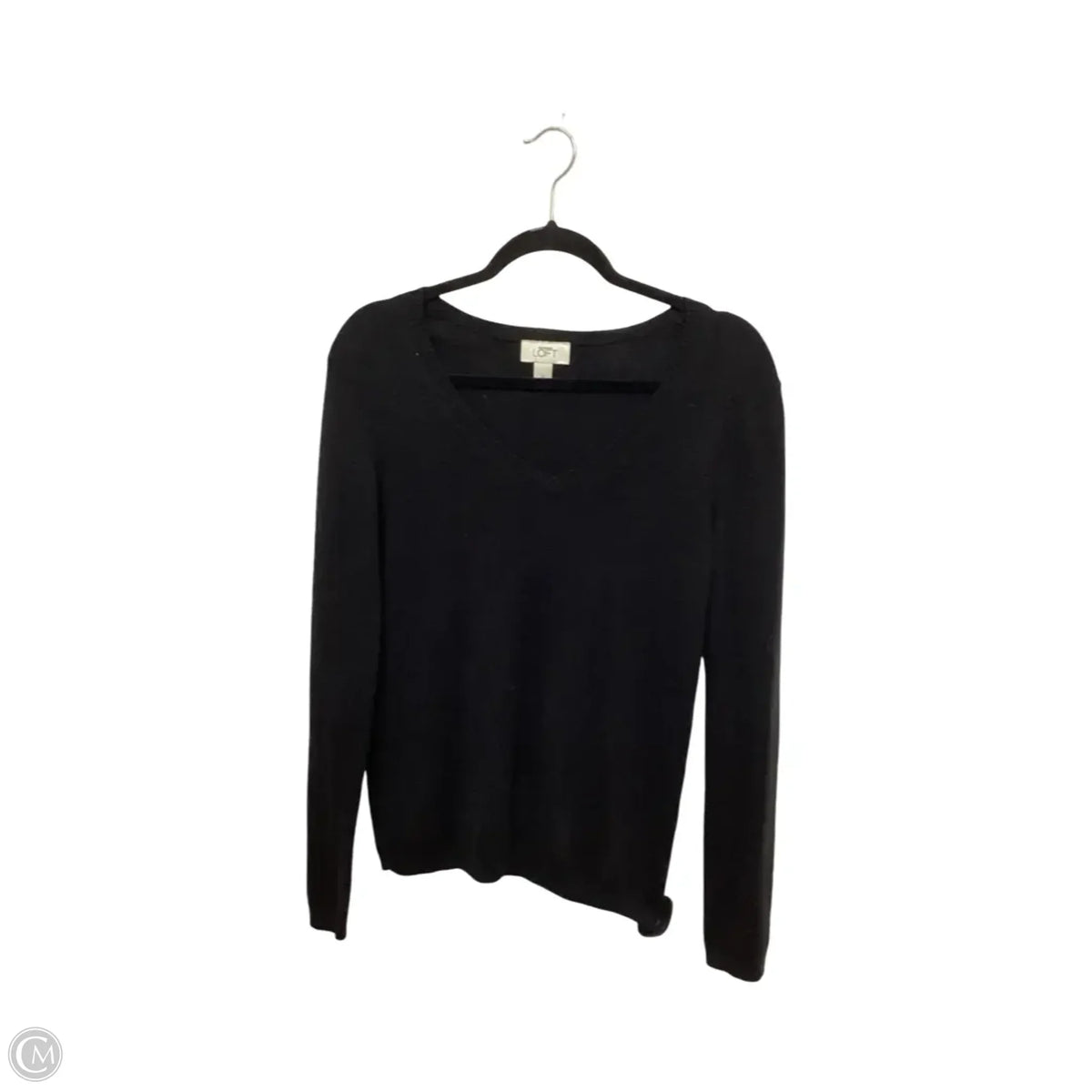 Sweater By Loft In Black, Size: M