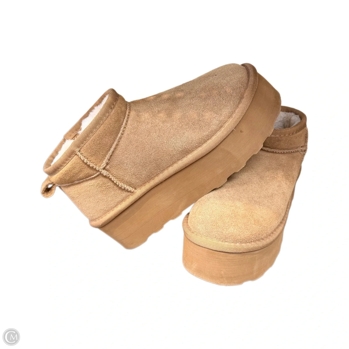 Boots Ankle Flats By Cushionaire In Brown, Size: 6
