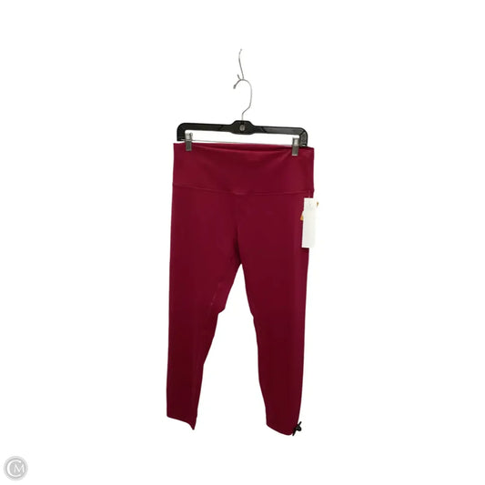 Athletic Leggings By Lululemon In Pink, Size: 12