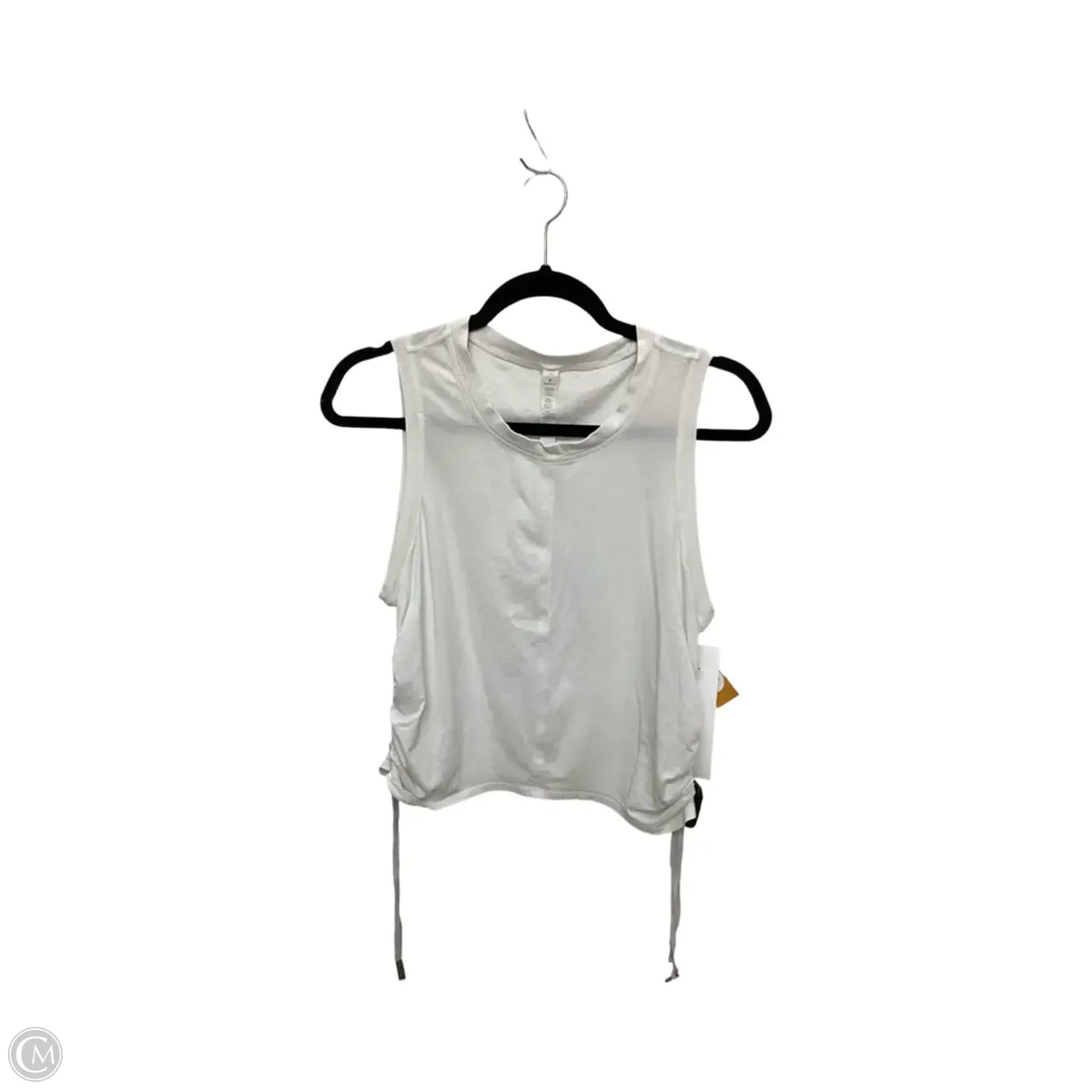 Athletic Tank Top By Lululemon In White, Size: 10