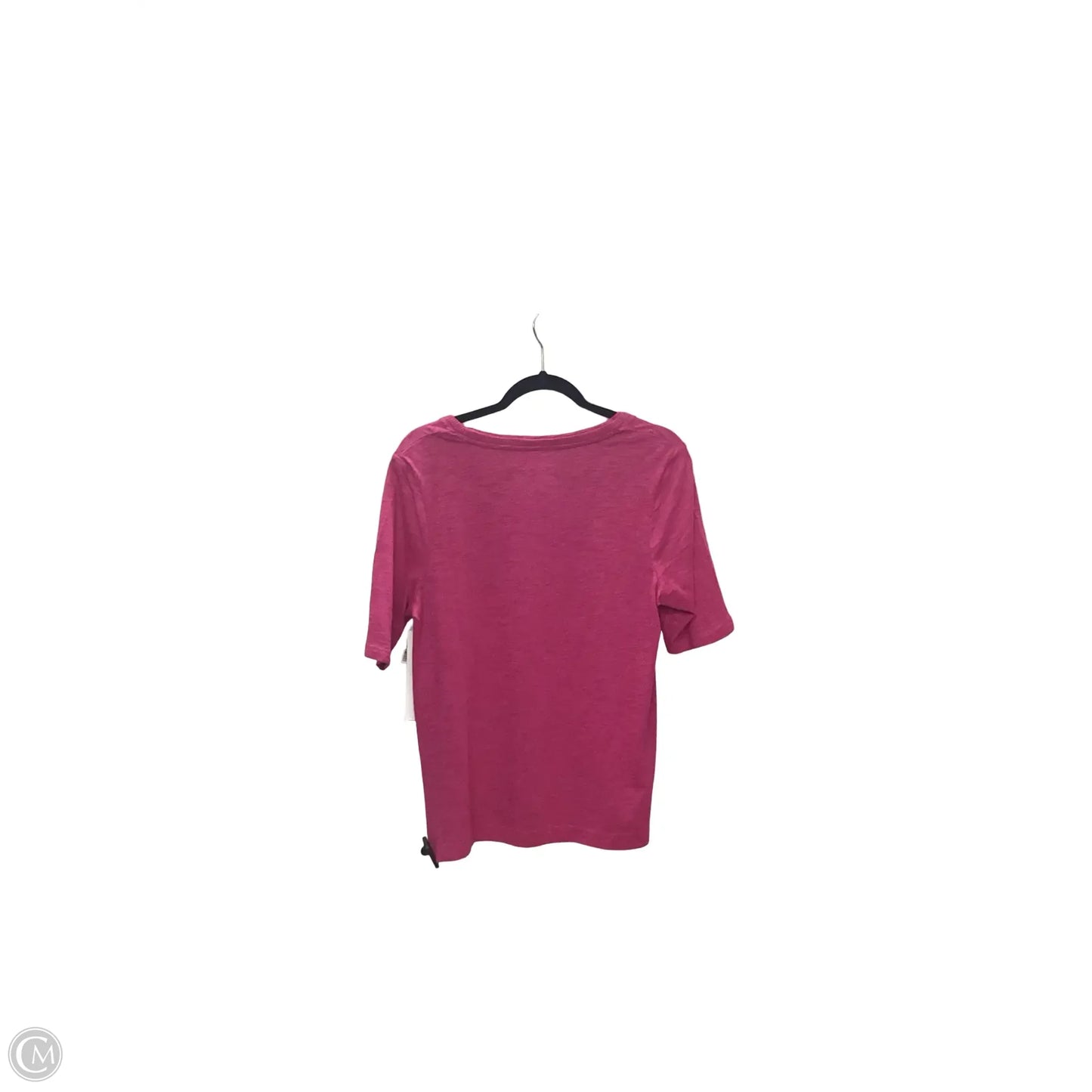 Top Short Sleeve By Chicos In Orange, Size: M