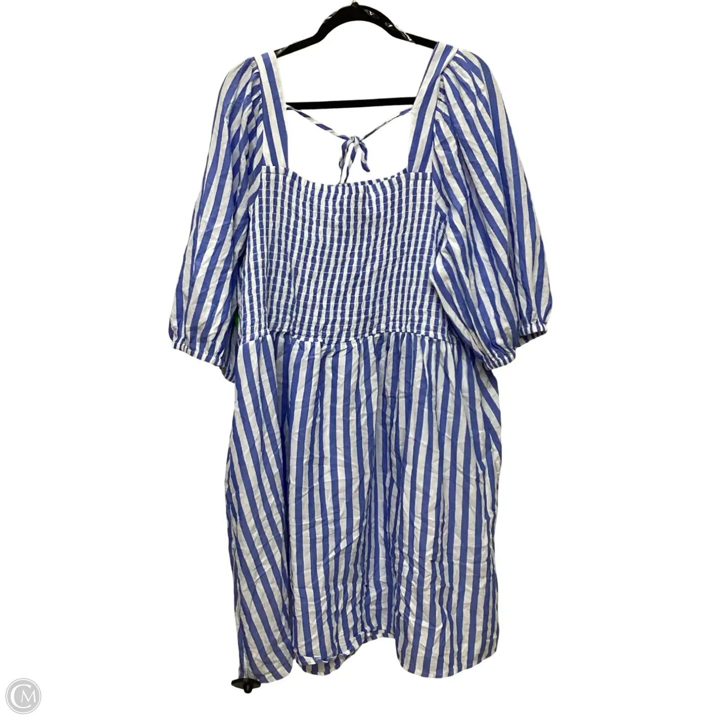 Dress Casual Short By Ava & Viv In Striped Pattern, Size: 3x
