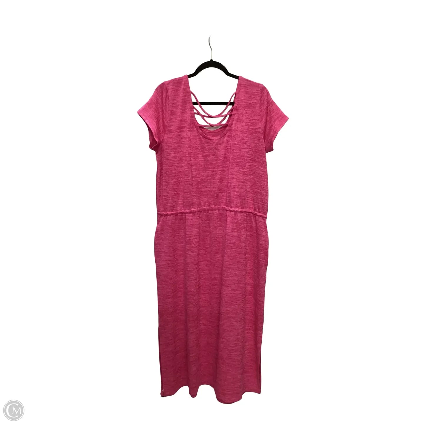 Dress Casual Maxi By Talbots In Pink, Size: 1x