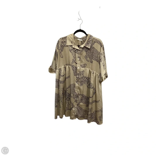 Dress Casual Short By Entro In Tan, Size: L