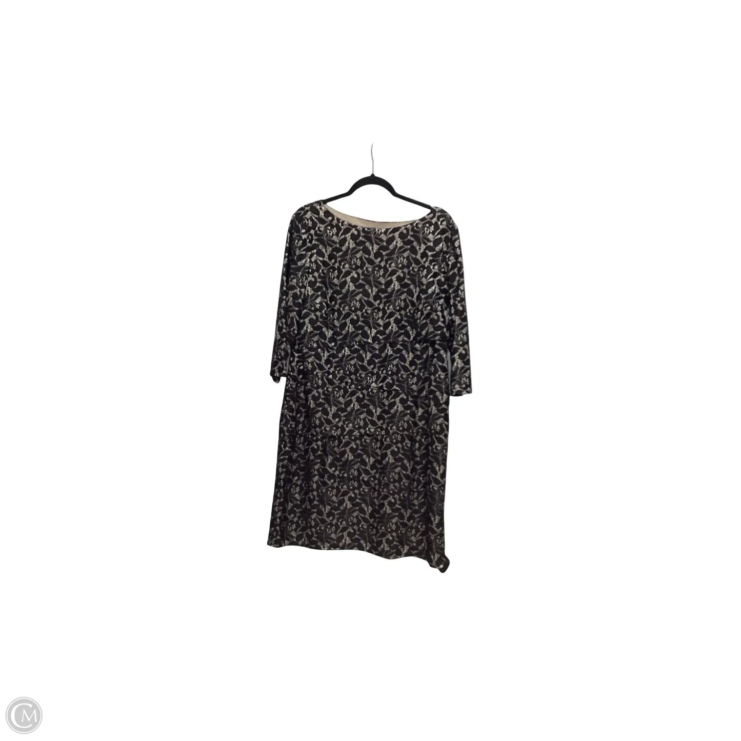 Dress Casual Short By Tahari In Black, Size: 16
