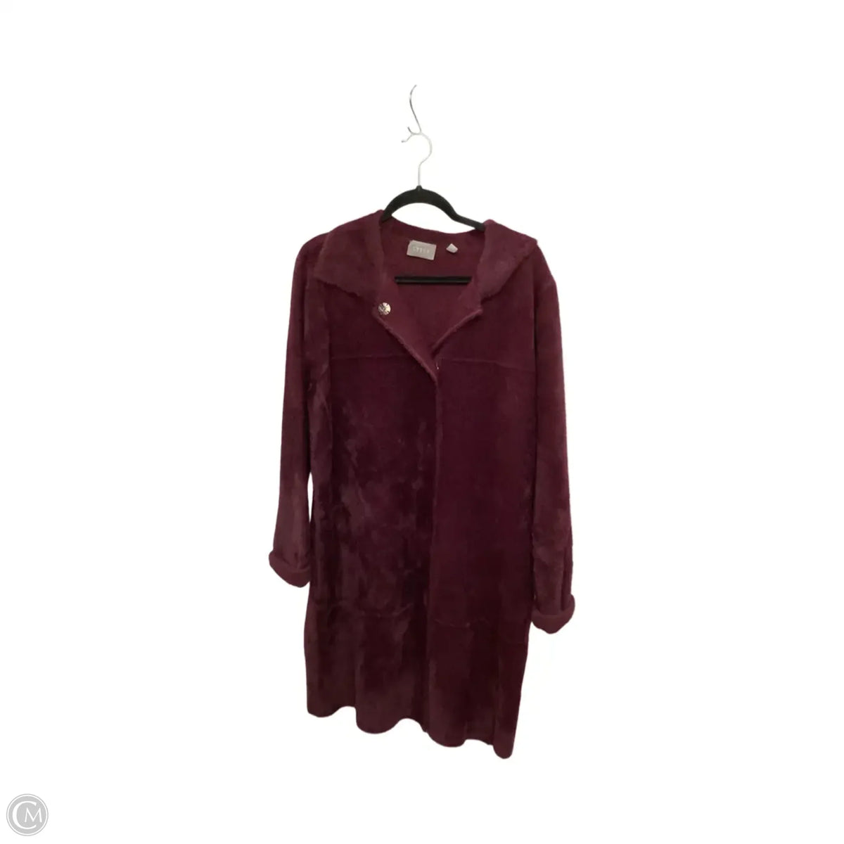 Coat Wool By Cyrus In Maroon, Size: Xl