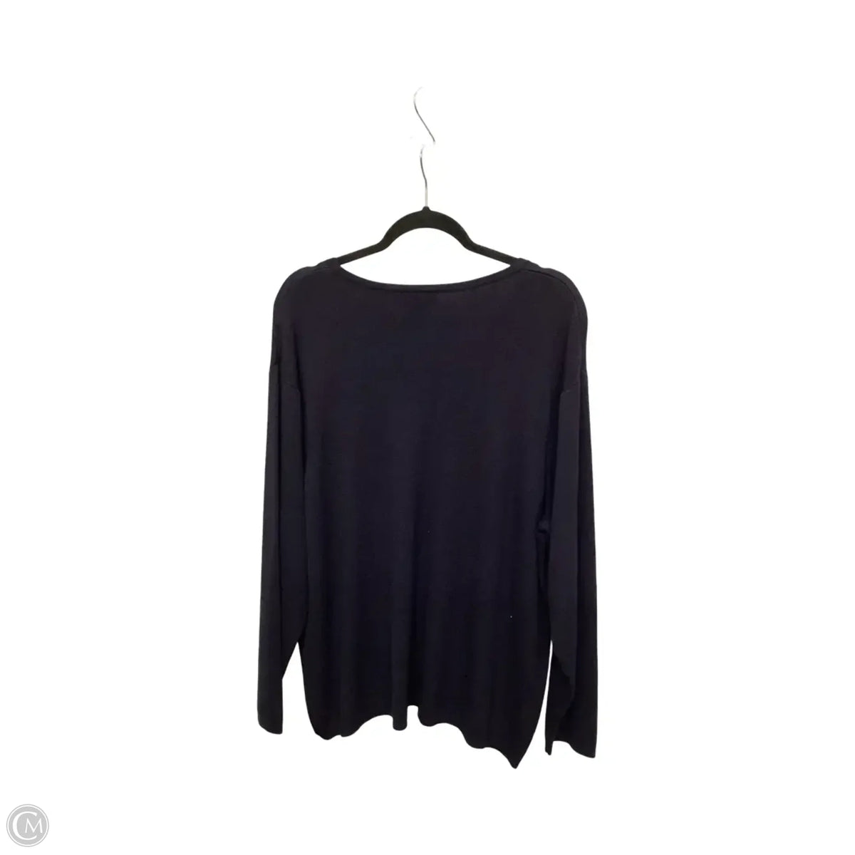 Cardigan By Talbots In Navy, Size: 2x