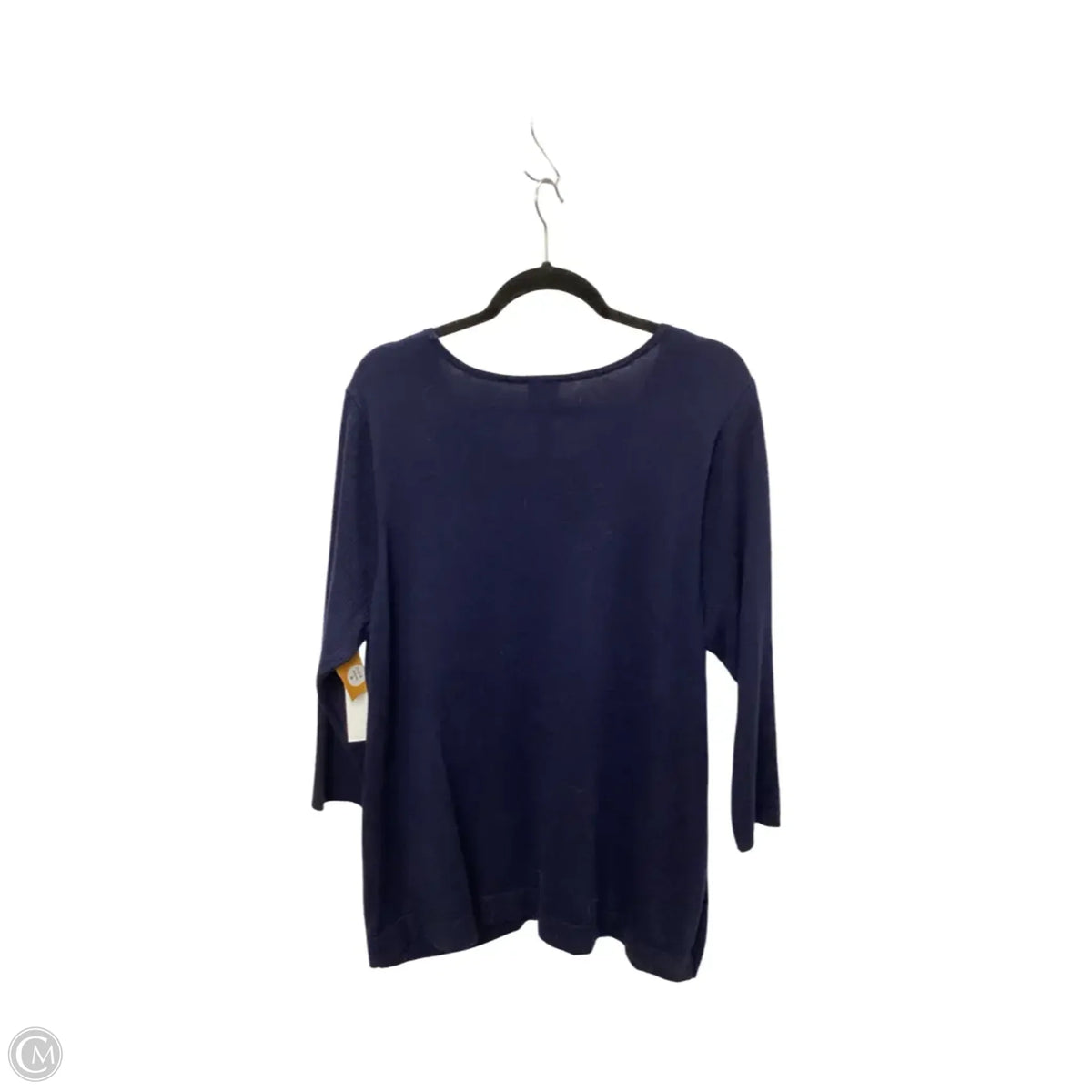 Sweater By Chicos In Navy, Size: Xxl