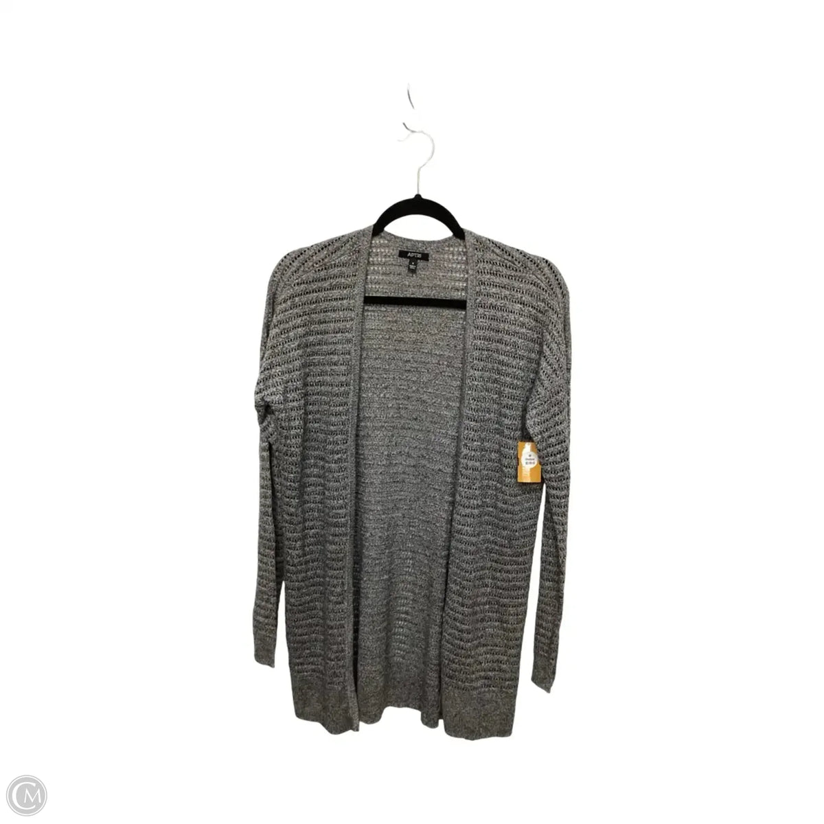 Cardigan By Apt 9 In Grey, Size: S