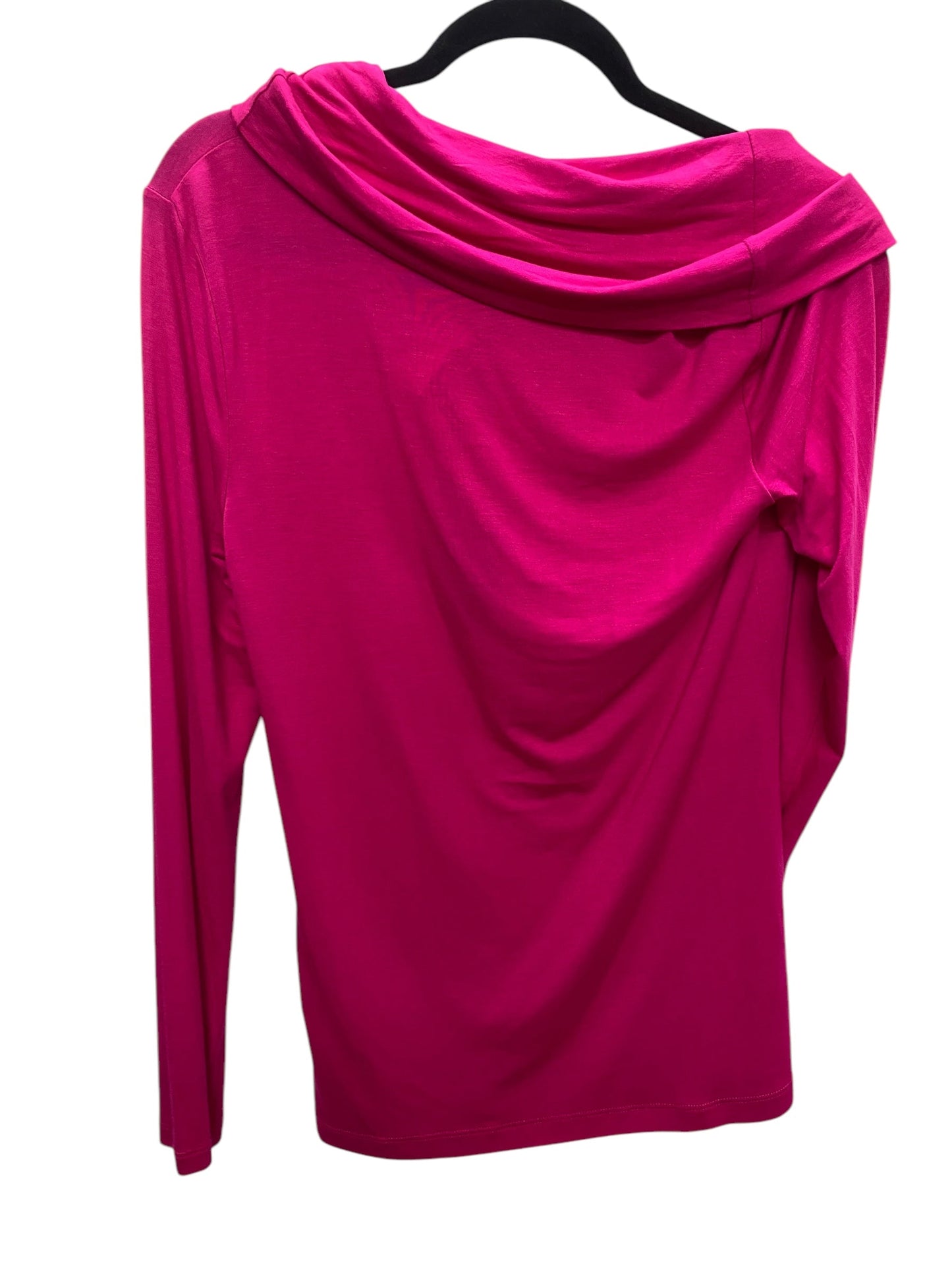 Top Long Sleeve By Cupio In Pink, Size: M