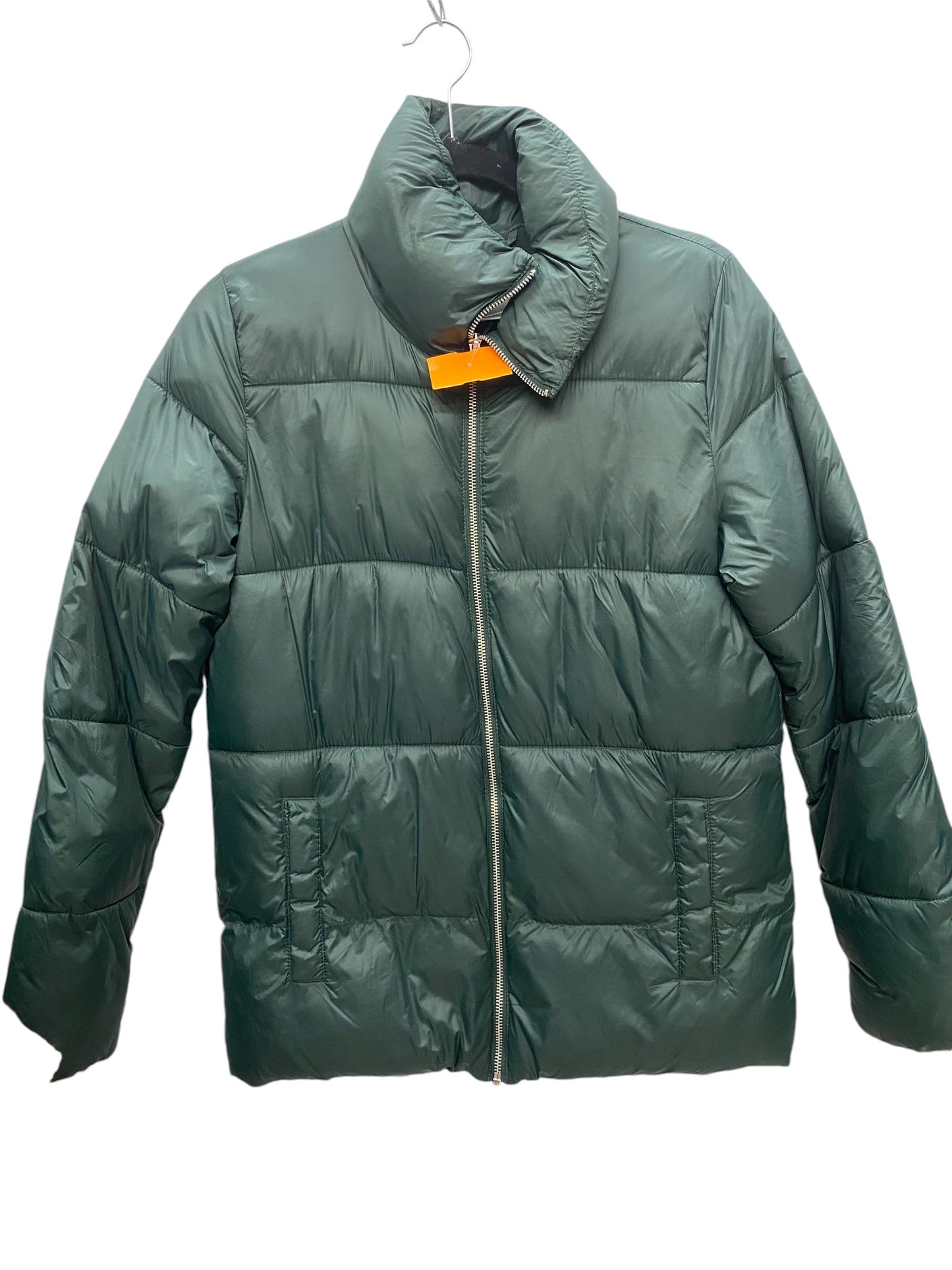 Jacket Puffer & Quilted By Old Navy In Green, Size: S