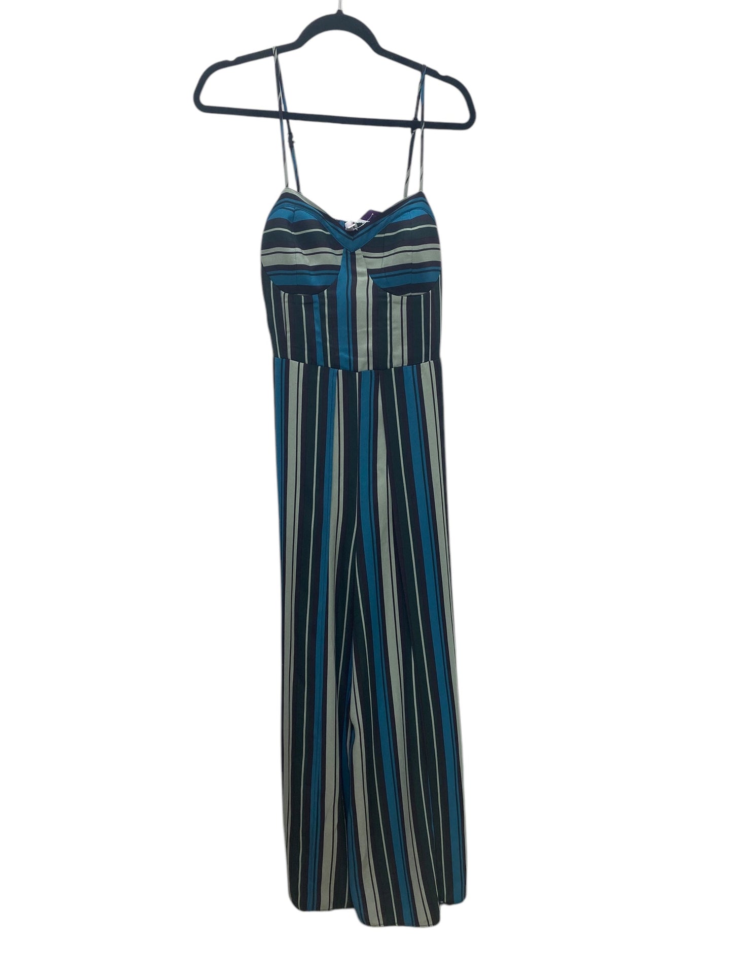 Jumpsuit By Xhilaration In Striped Pattern, Size: L