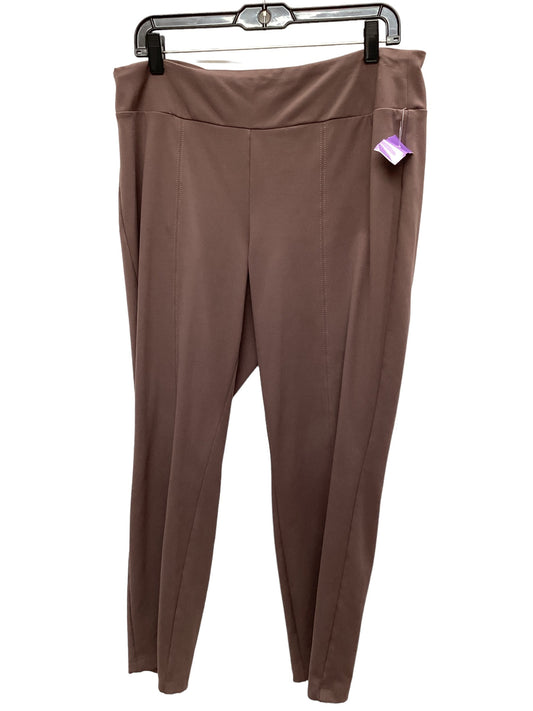 Brown Pants Other Nicole Miller, Size L