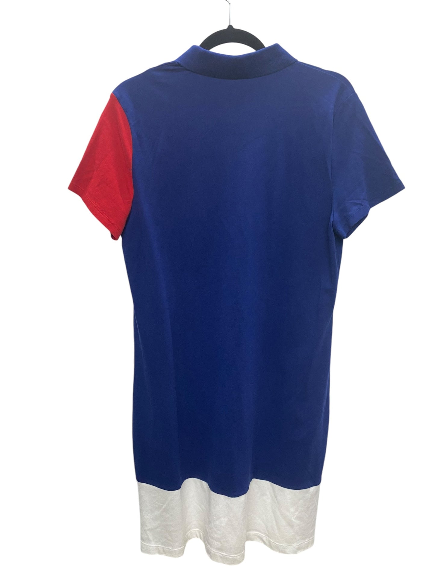 Dress Casual Short By Tommy Hilfiger In Blue & Red & White, Size: L