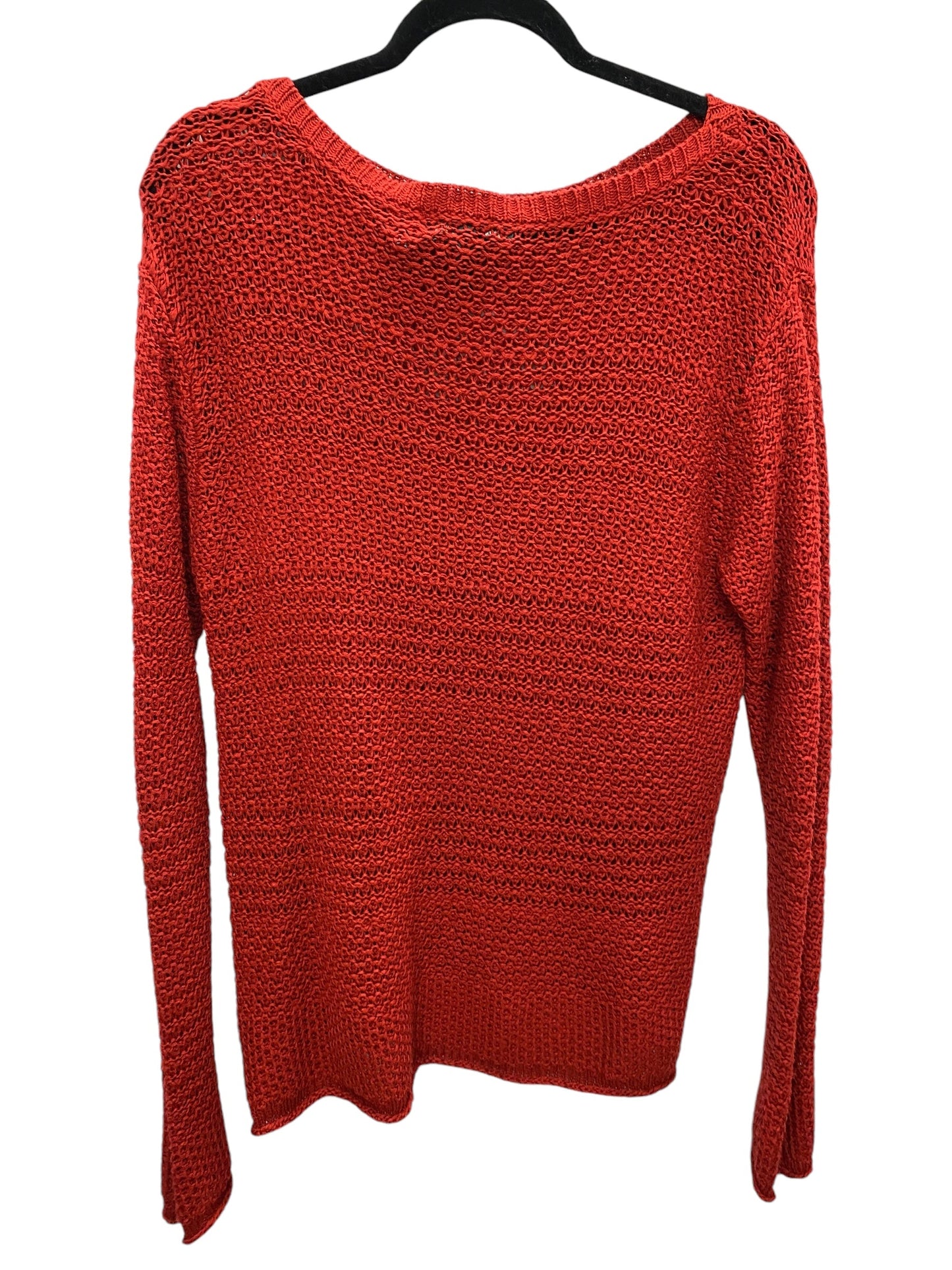 Sweater By Lauren By Ralph Lauren In Red, Size: Xl