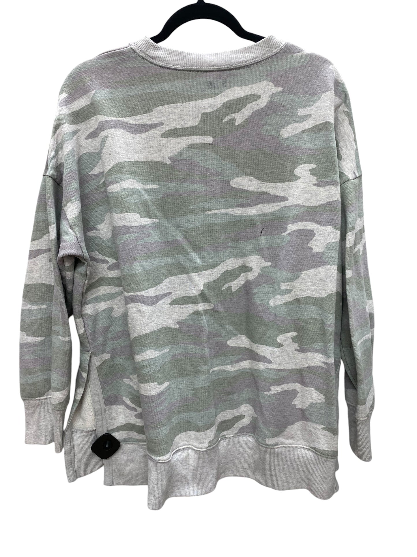 Sweater By Aerie In Camouflage Print, Size: L