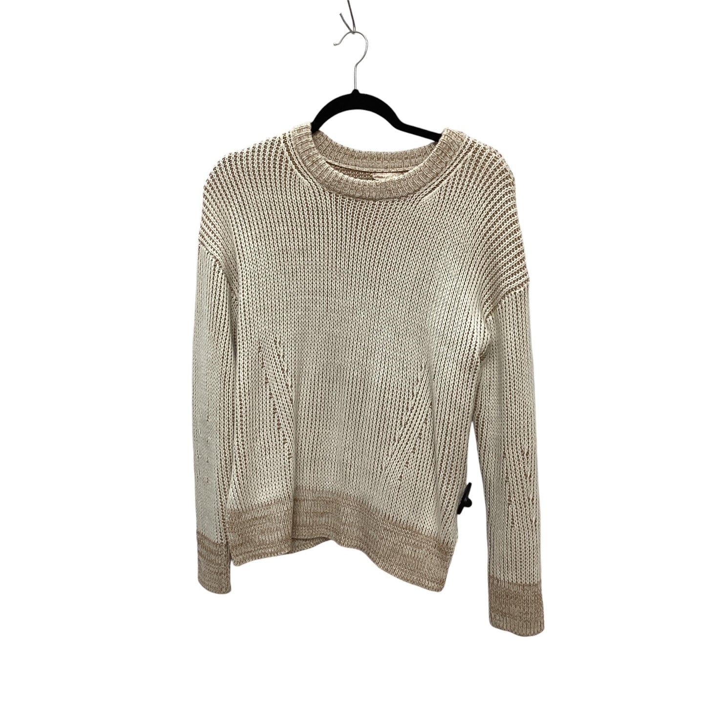 Sweater By Hem & Thread In Tan, Size: S