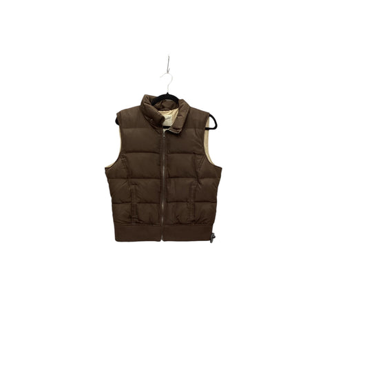 Vest Puffer & Quilted By Aeropostale In Brown, Size: L