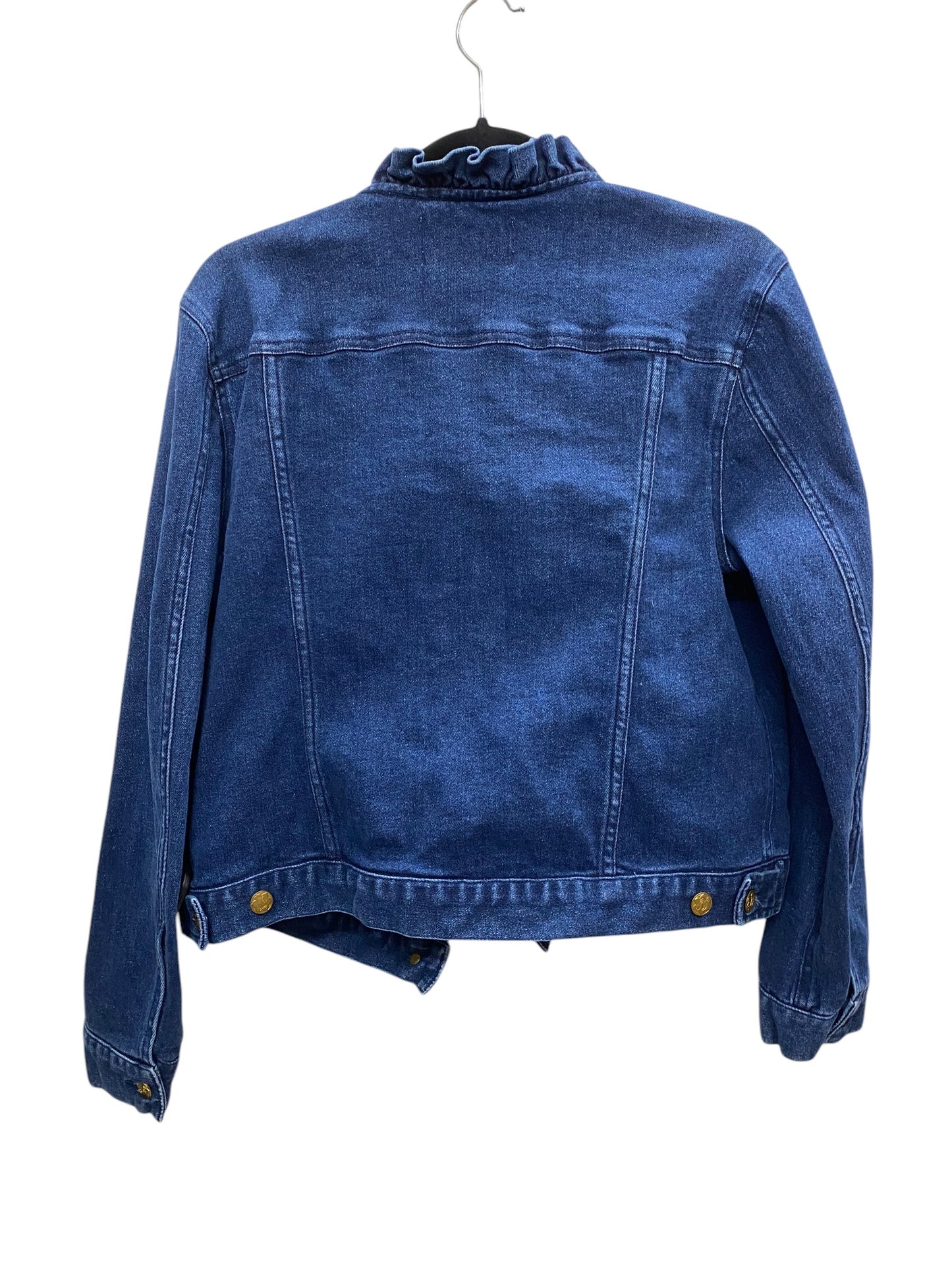 Jacket Denim By Draper James In Blue, Size: L