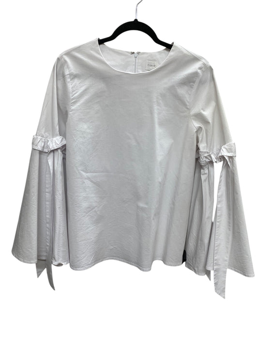 Top Long Sleeve By Cupio In White, Size: L