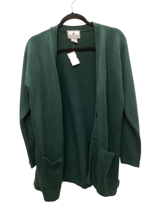 Sweater Cardigan By Chandler Hill In Green, Size: M