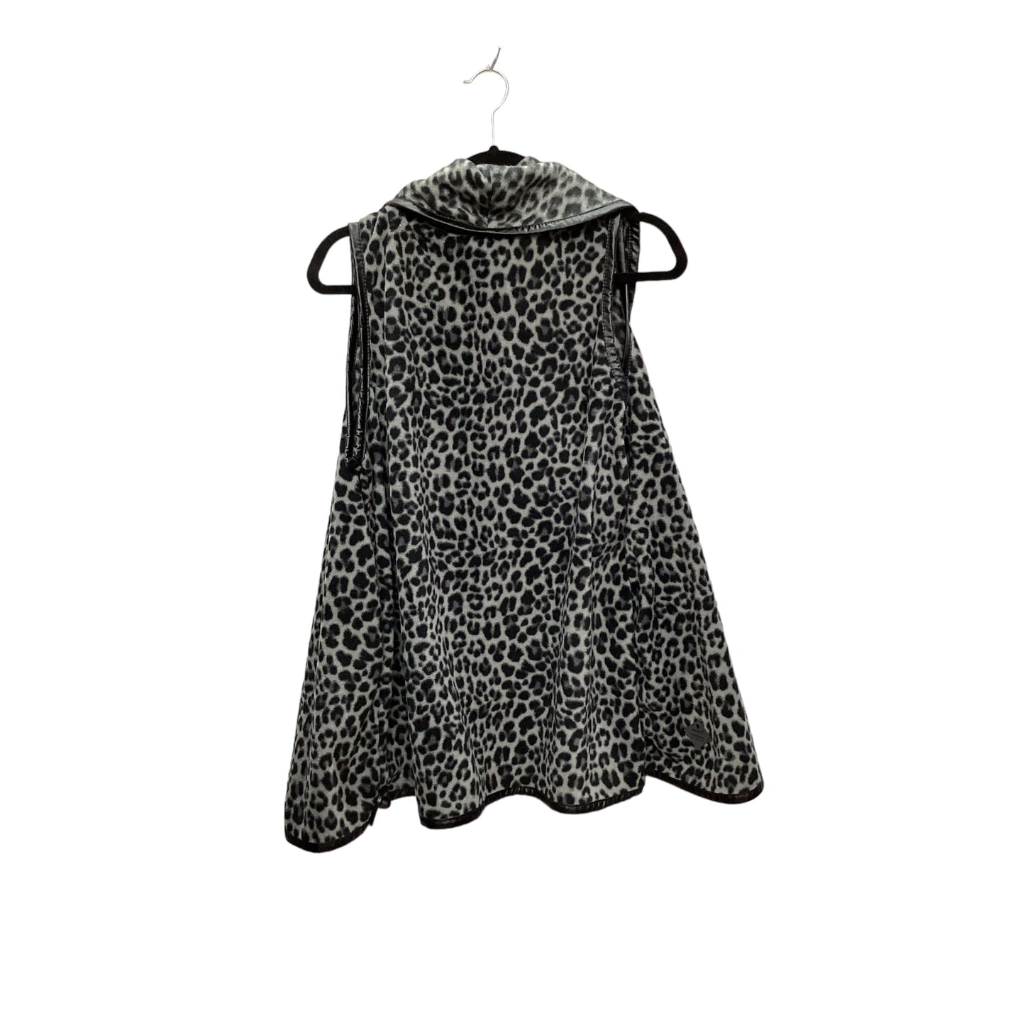 Vest Fleece By Simply Southern In Leopard Print, Size: S