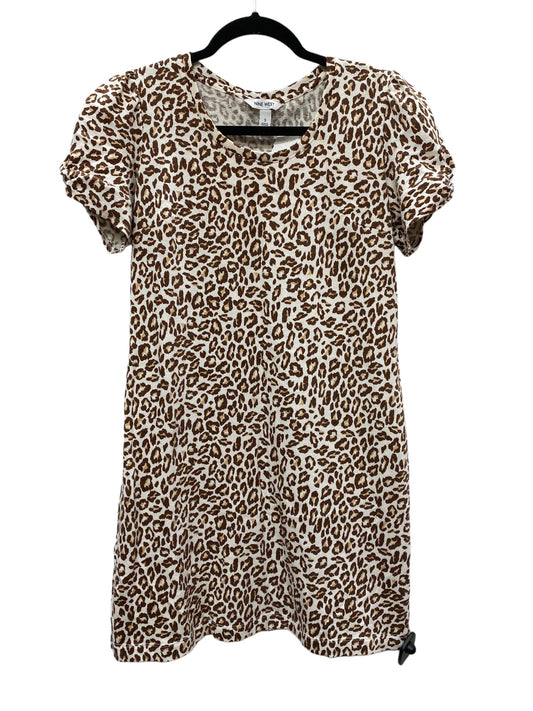 Dress Casual Short By Nine West In Leopard Print, Size: S