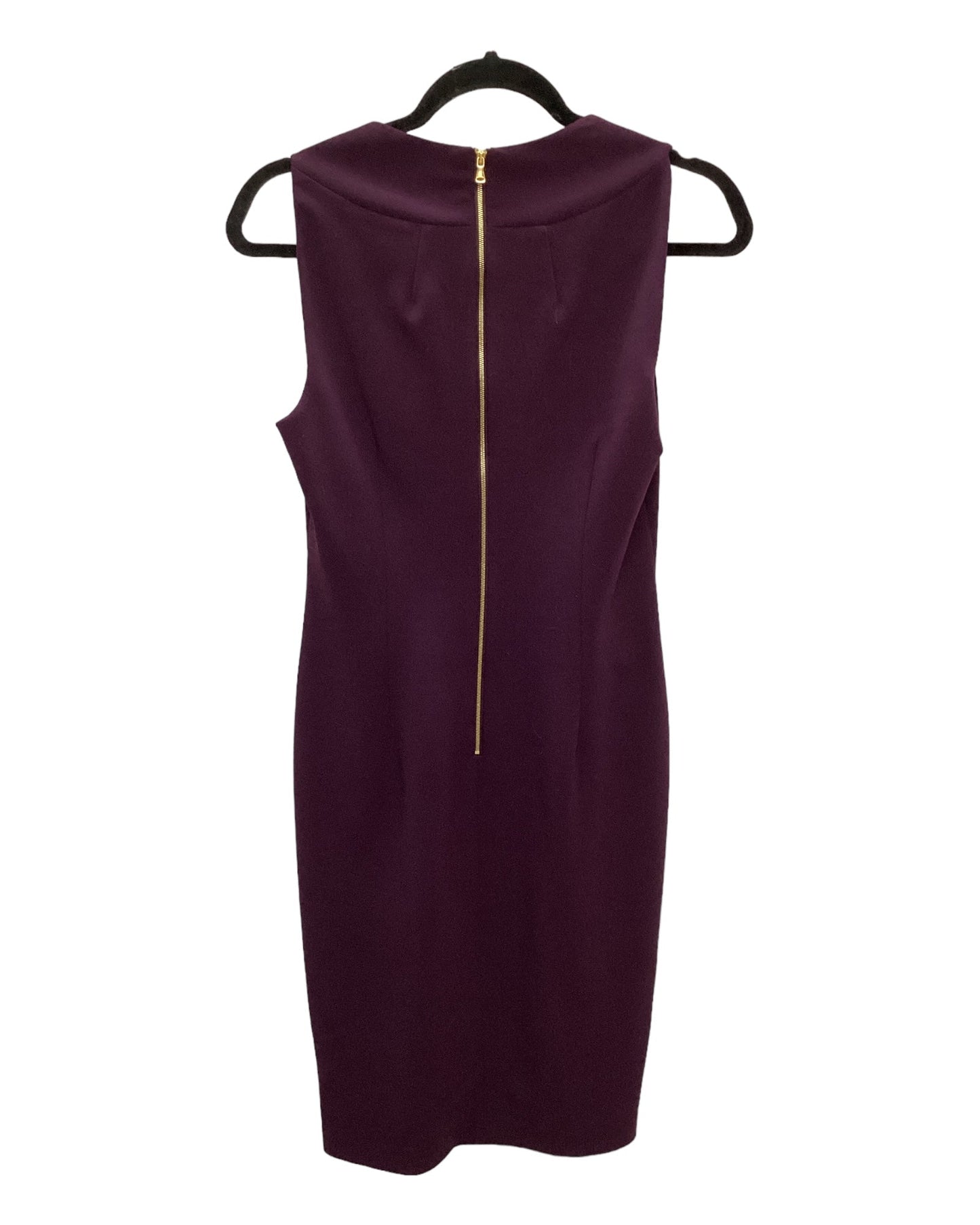 Dress Work By Calvin Klein In Purple, Size: 8