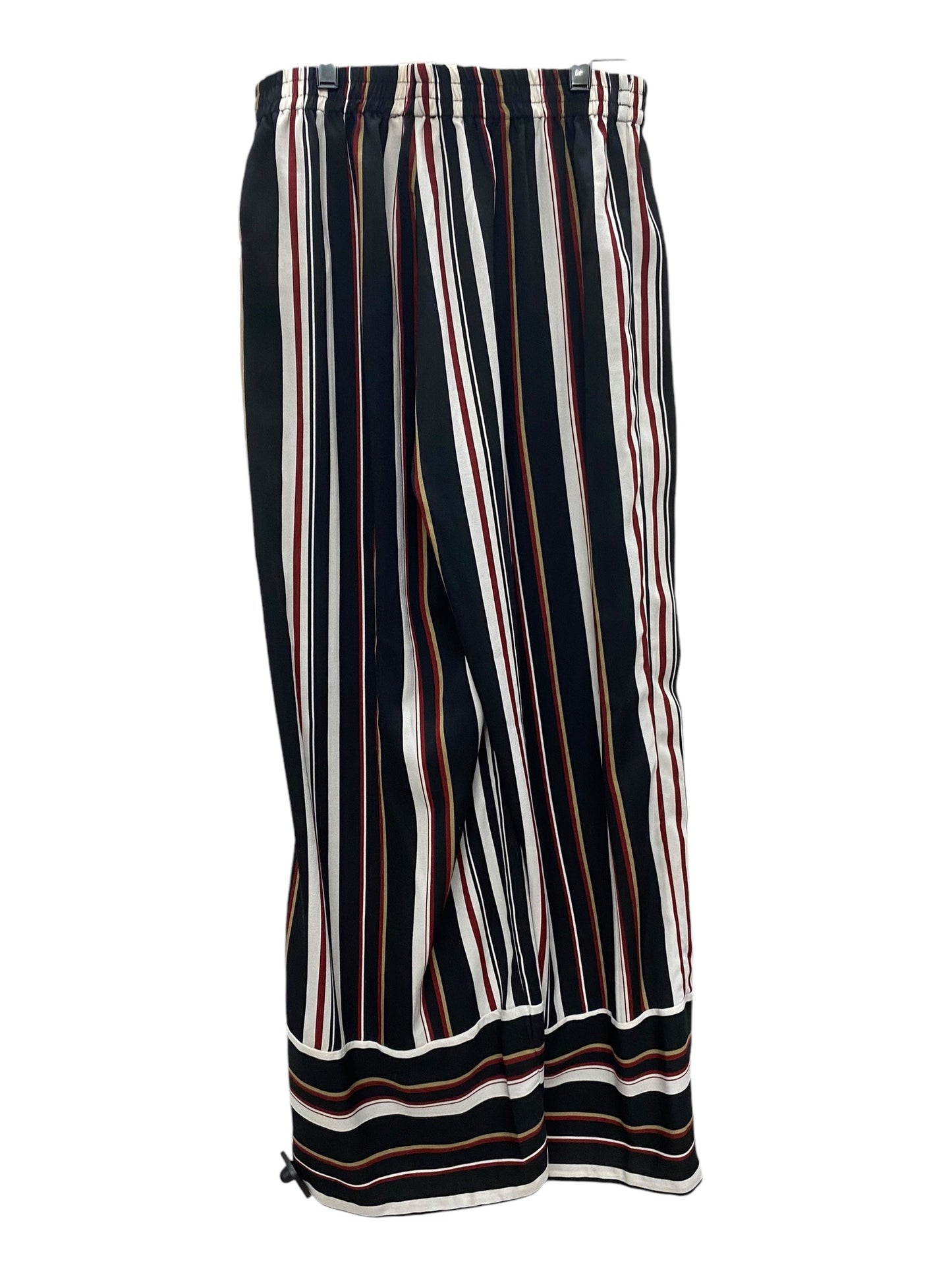 Pants Wide Leg By Umgee In Striped Pattern, Size: S