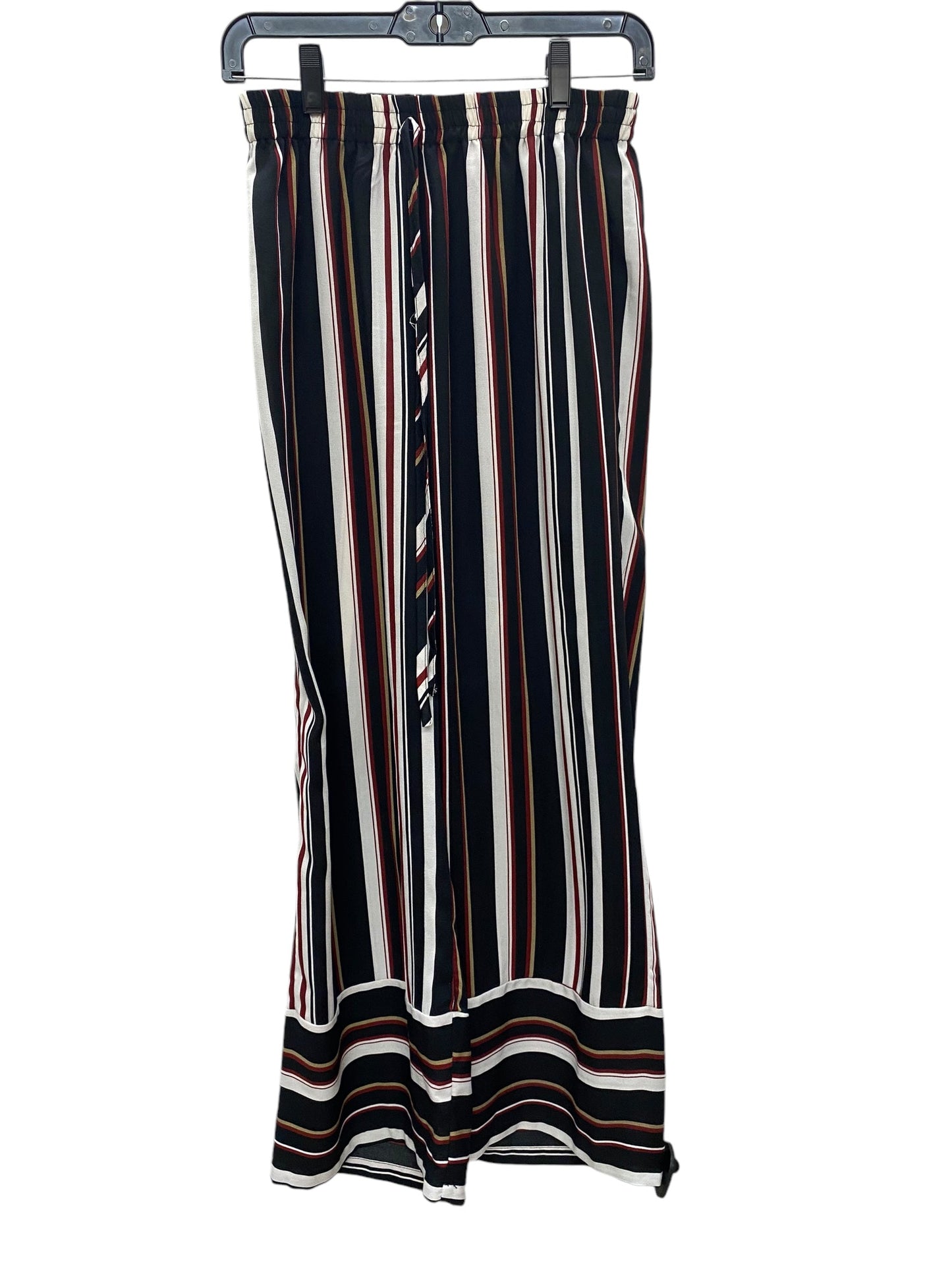 Pants Wide Leg By Umgee In Striped Pattern, Size: S