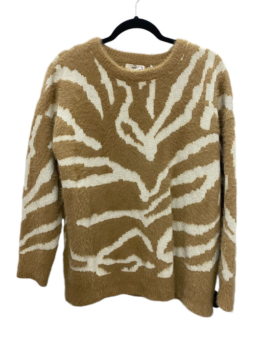 Sweater By Entro In Zebra Print, Size: L