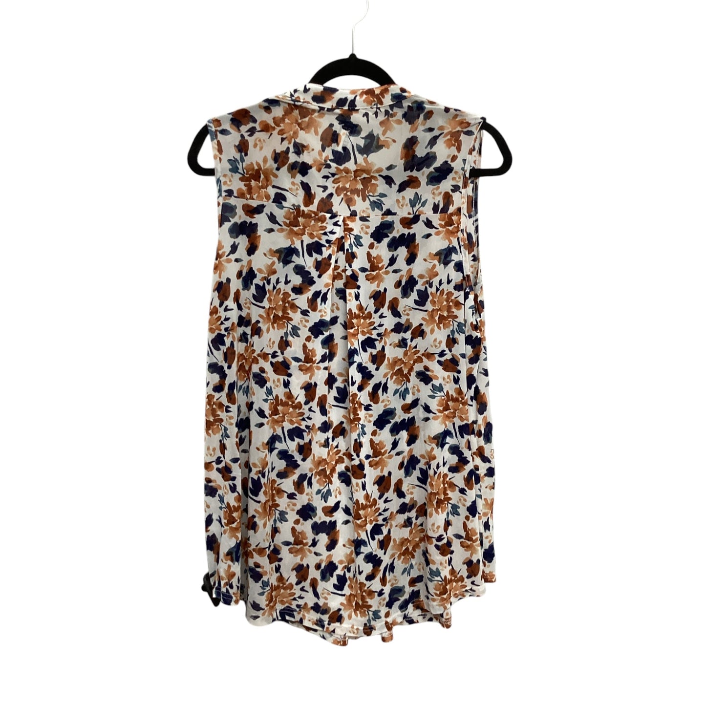 Top Sleeveless By Siren Lily In Floral Print, Size: 1x