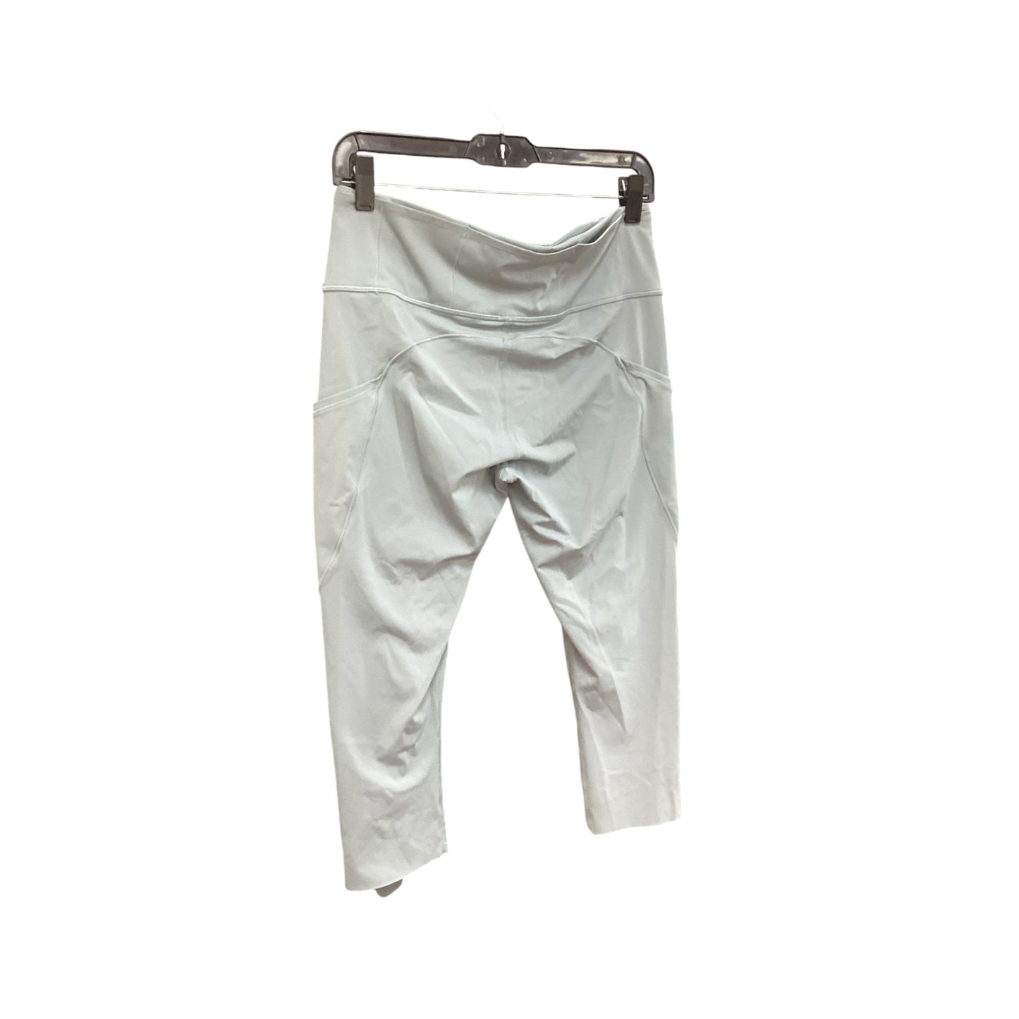 Athletic Capris By Lululemon In Grey, Size: 10