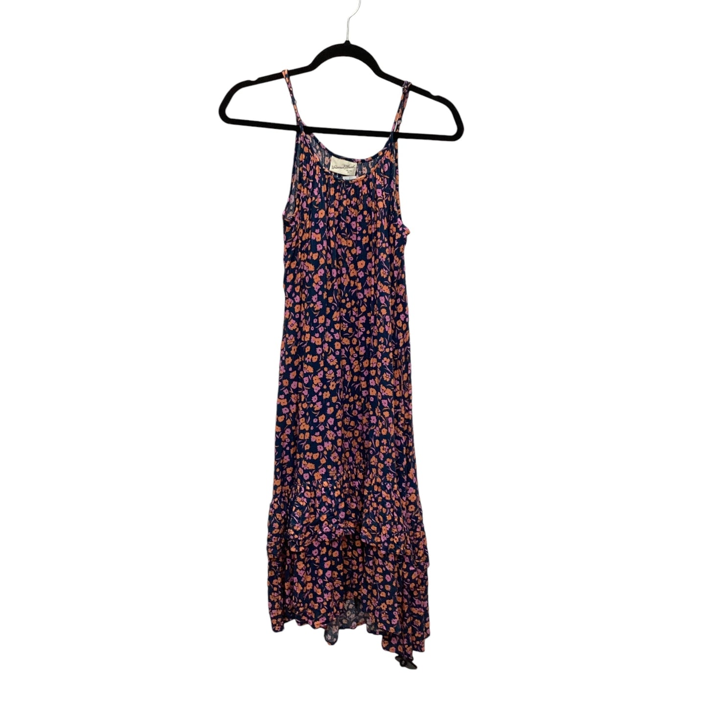 Dress Casual Midi By Universal Thread In Floral Print, Size: Xs