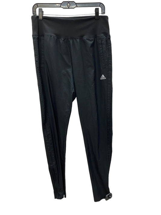 Athletic Pants By Adidas In Black, Size: M