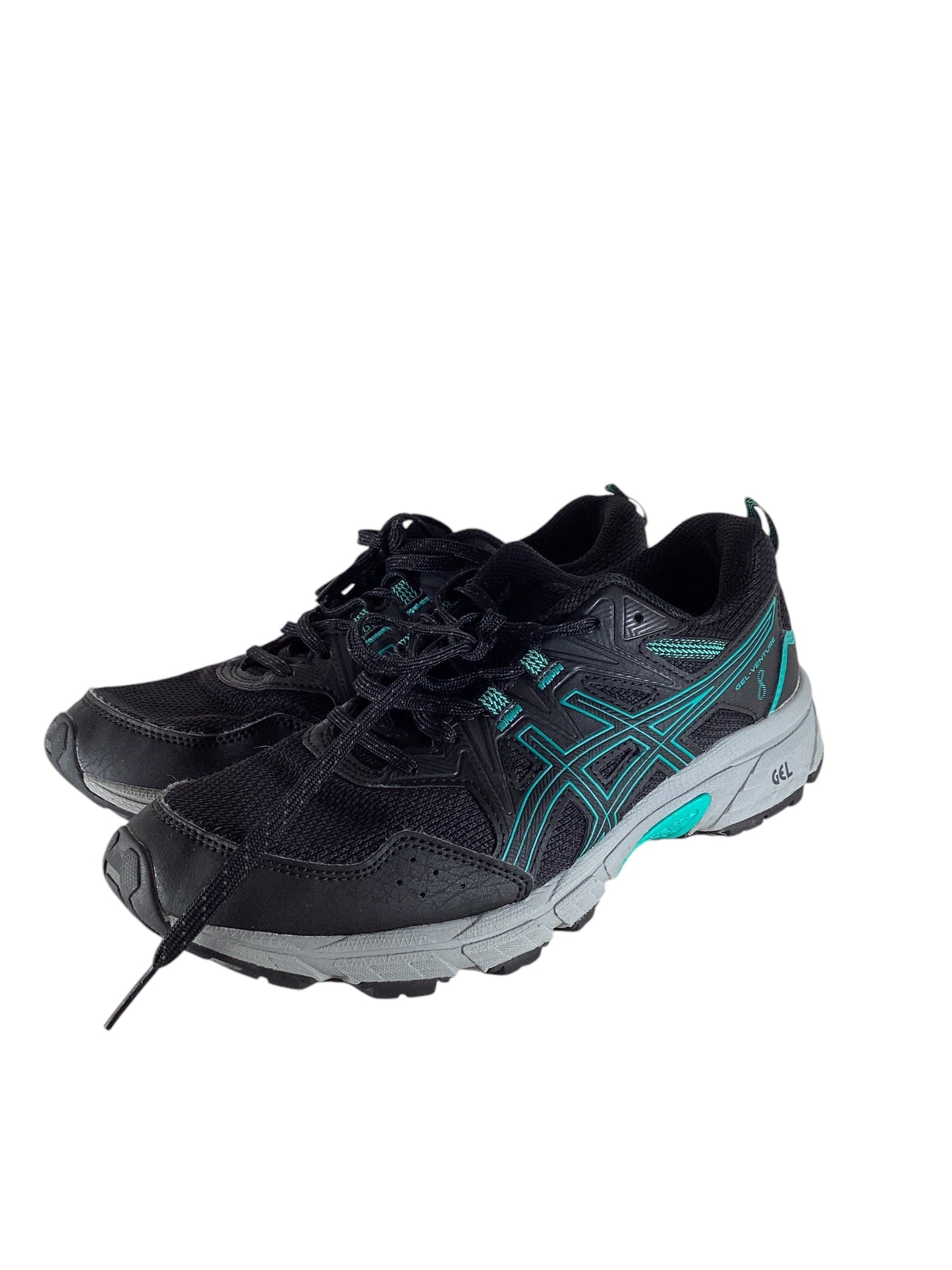 Shoes Athletic By Asics In Black, Size: 8