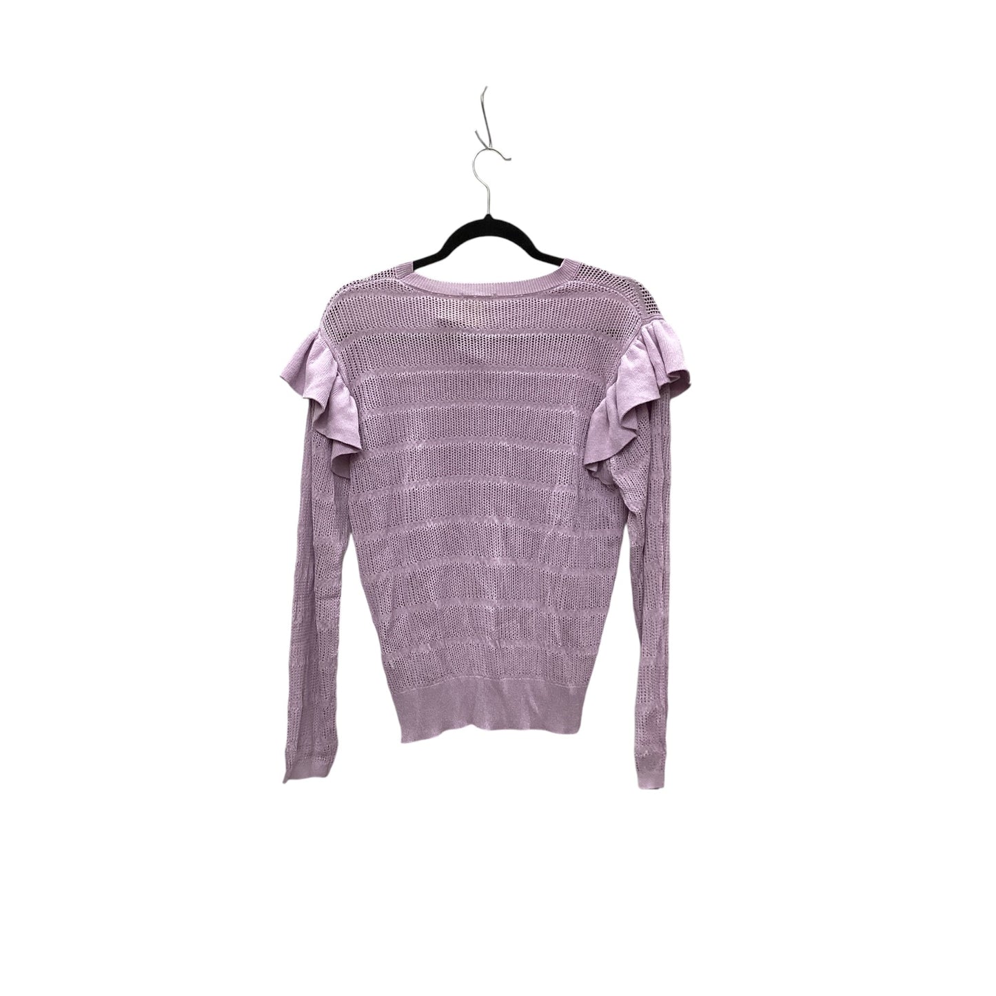 Top Long Sleeve By Cato In Purple, Size: L