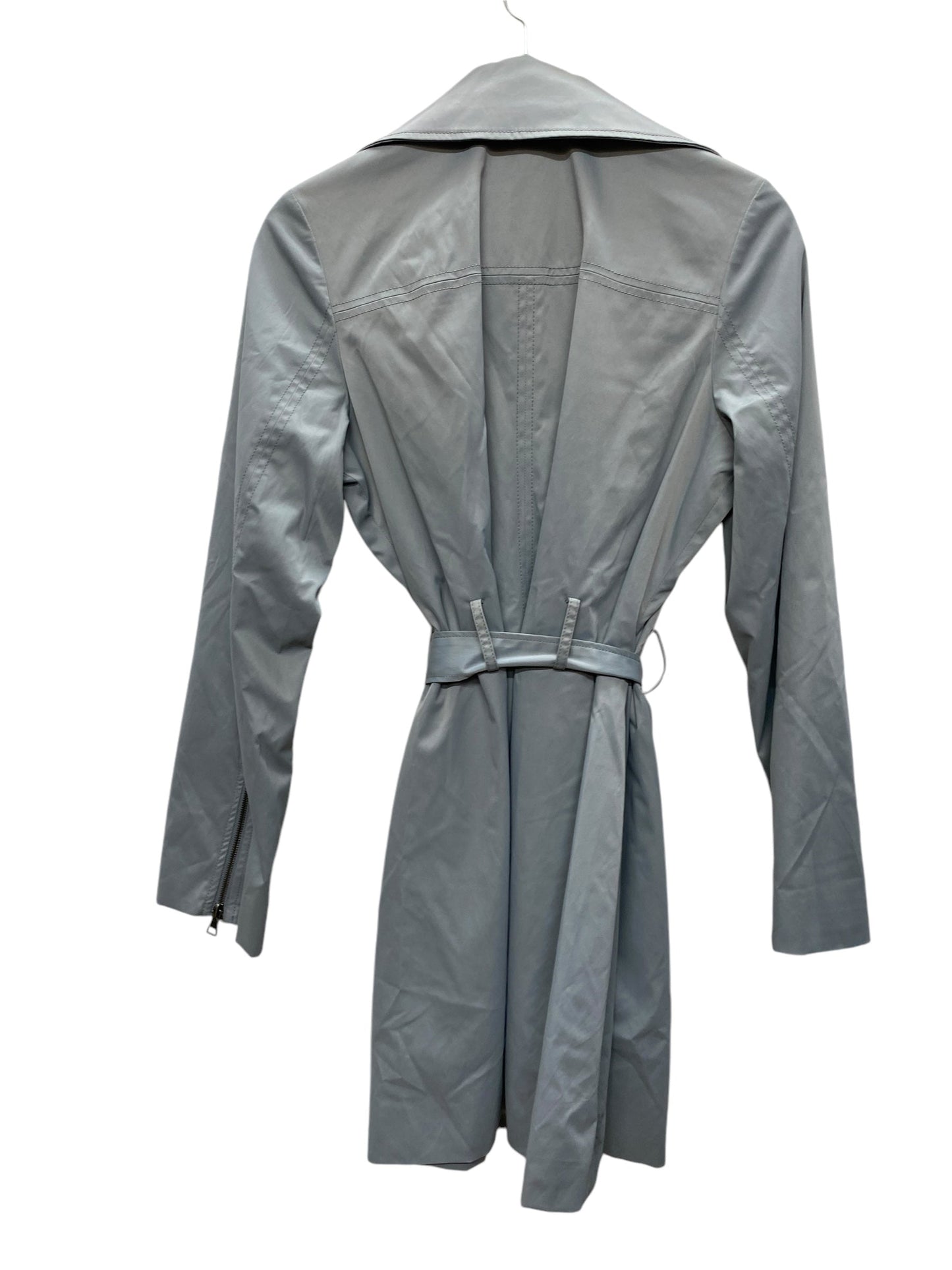 Coat Trench Coat By Mossimo In Grey, Size: M