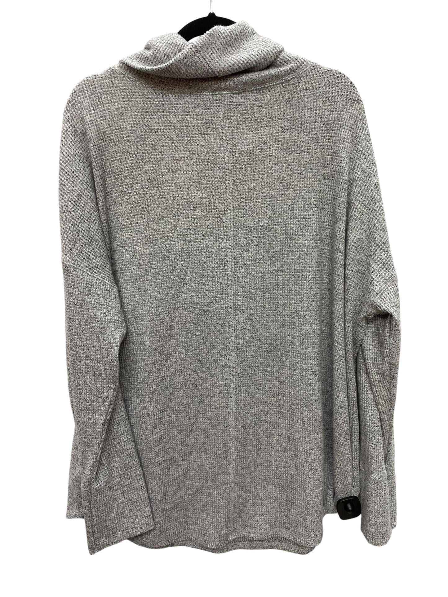 Top Long Sleeve By Time And Tru In Grey, Size: 2x