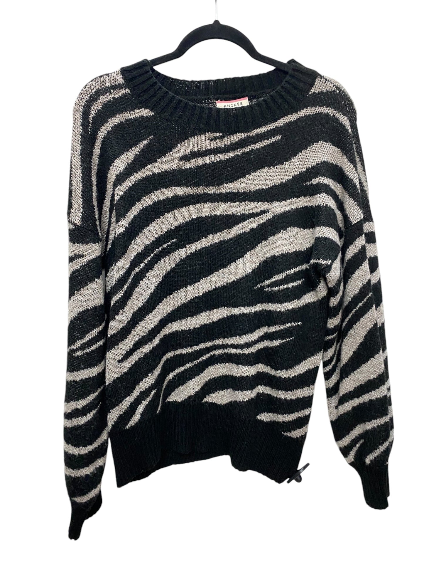 Sweater By Andree By Unit In Black, Size: M