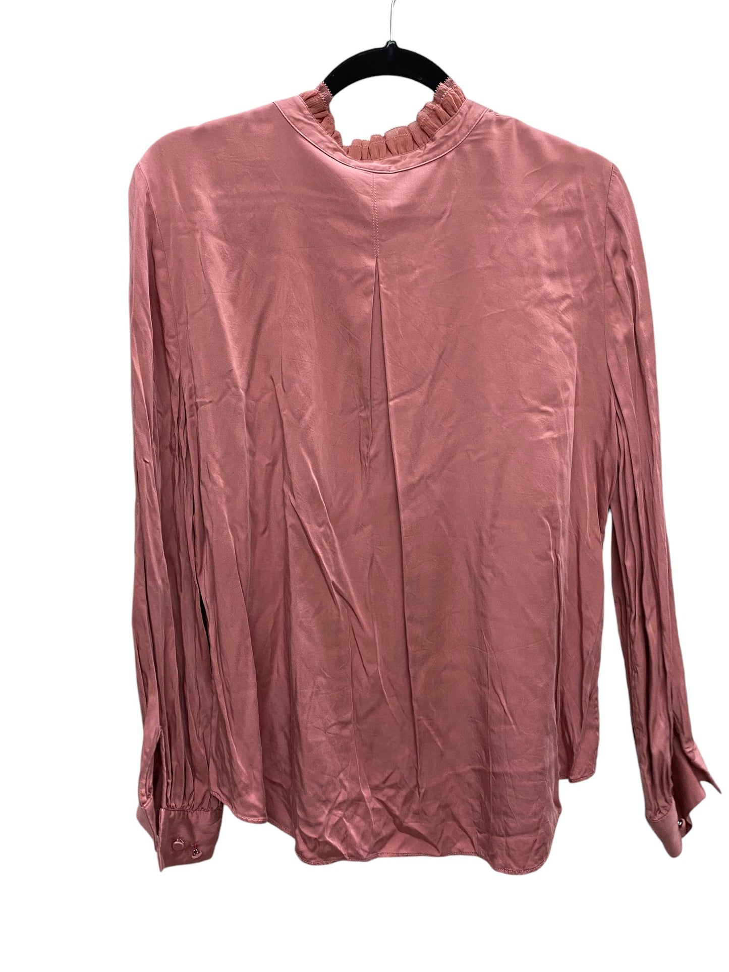 Top Long Sleeve By Chicos In Pink, Size: L