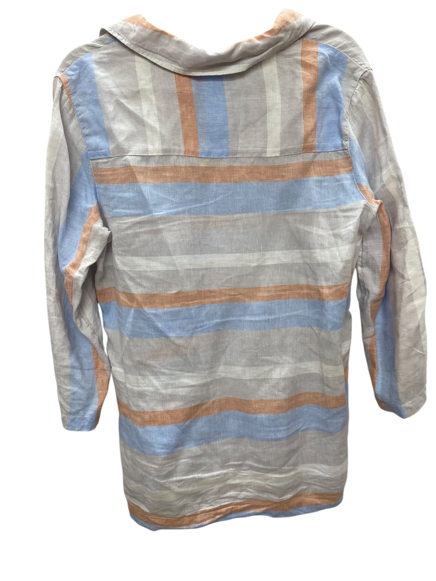 Top Long Sleeve By Cynthia Rowley In Striped Pattern, Size: M