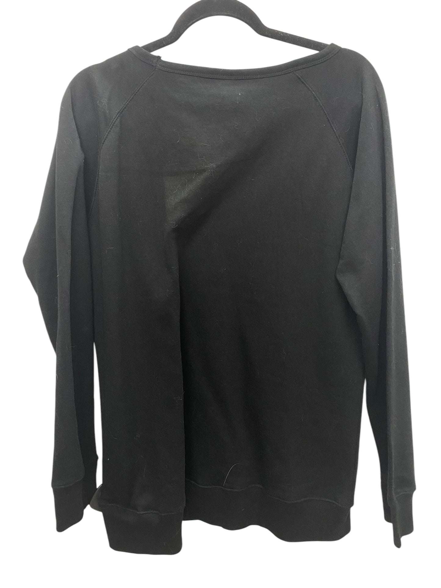 Top Long Sleeve Basic By Cmf In Black, Size: 2x