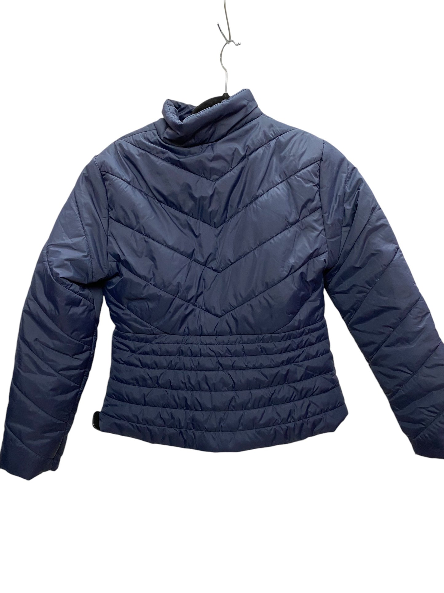 Jacket Puffer & Quilted By Shein In Navy, Size: S