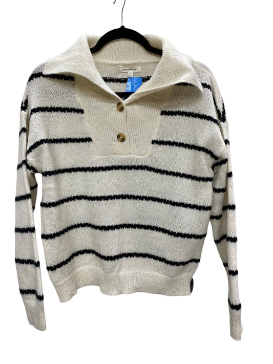 Sweater By Blu Pepper In Cream, Size: S