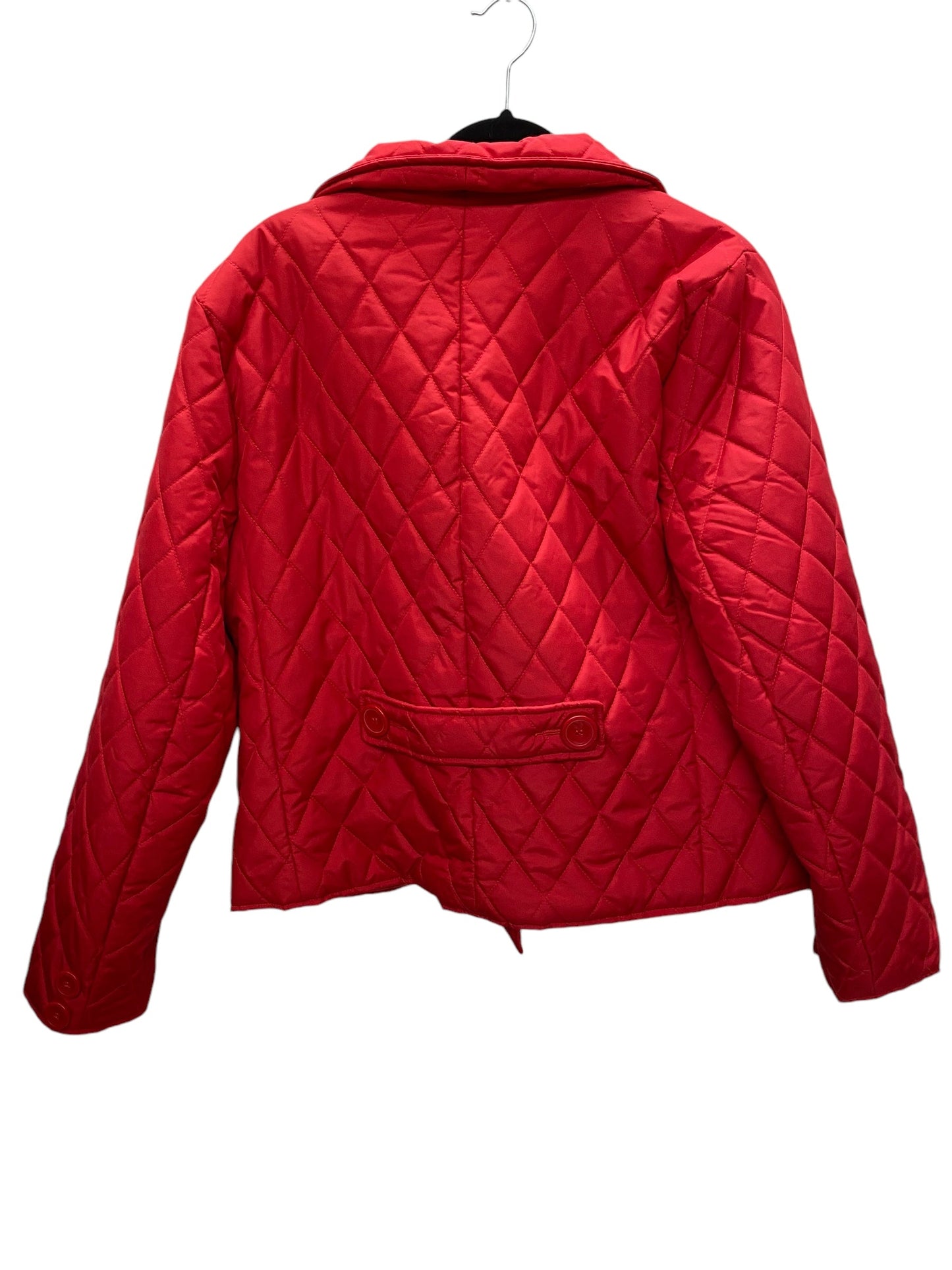 Jacket Puffer & Quilted By Cato In Red, Size: Xl