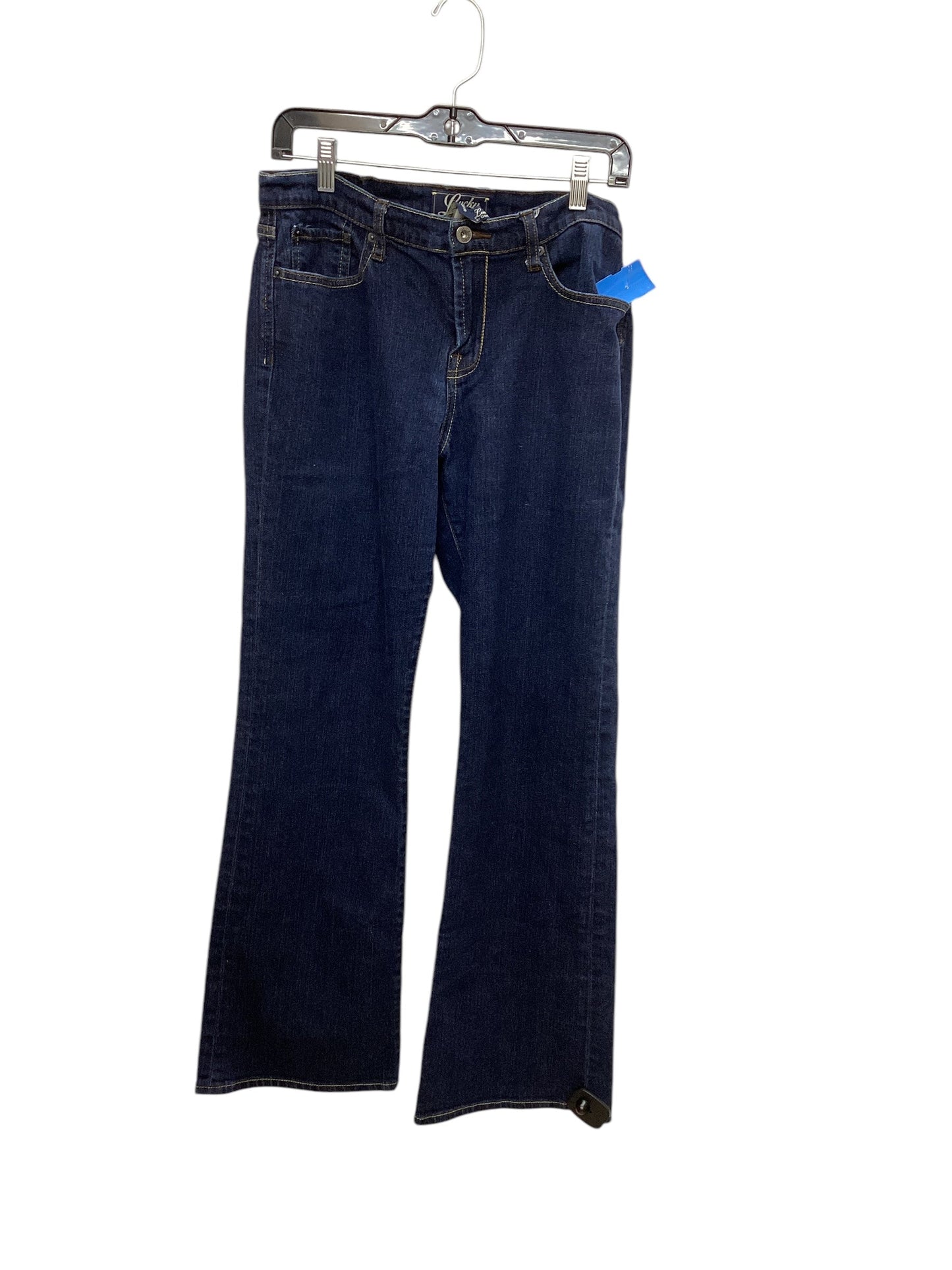 Jeans Boot Cut By Lucky Brand In Blue Denim, Size: 14