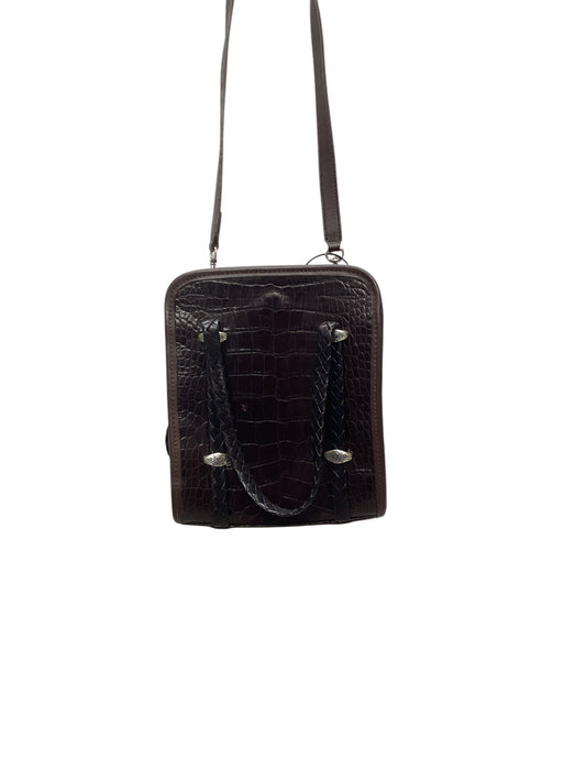 Crossbody Leather By Brighton, Size: Small