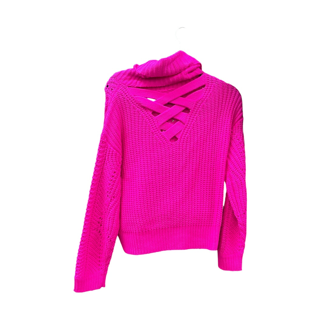 Sweater By Skies Are Blue In Hot Pink, Size: Xs